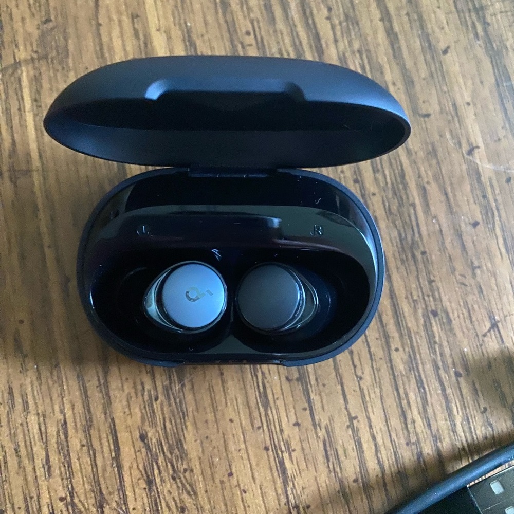 Black Soundcore Space A40 Sleep Buds